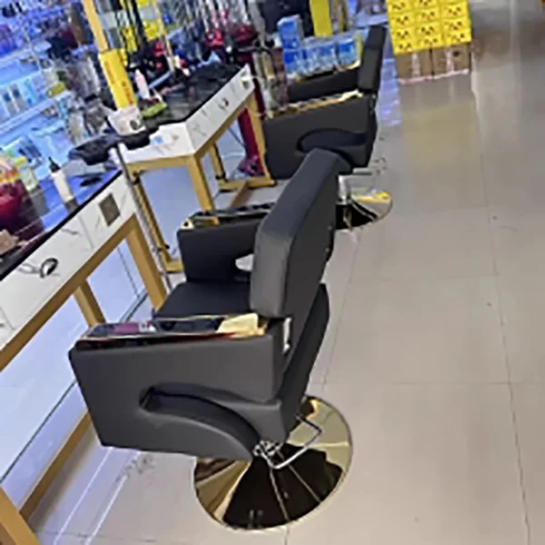 Swivel Ergonomic Barber Chairs Professional Salon Chairs Equipment Professional Hairdressing Armchairs Salon Furniture 